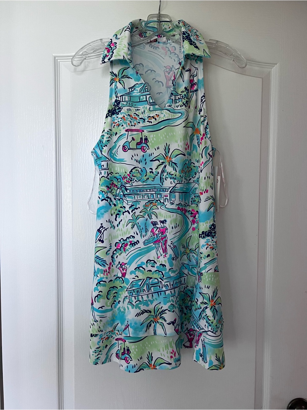 Aryeh Black Mini golf or pickle ball Dress, Medium